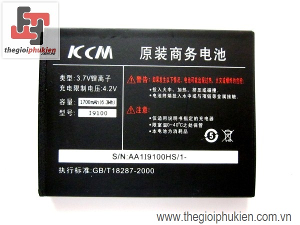 Pin KCM Samsung i9100
